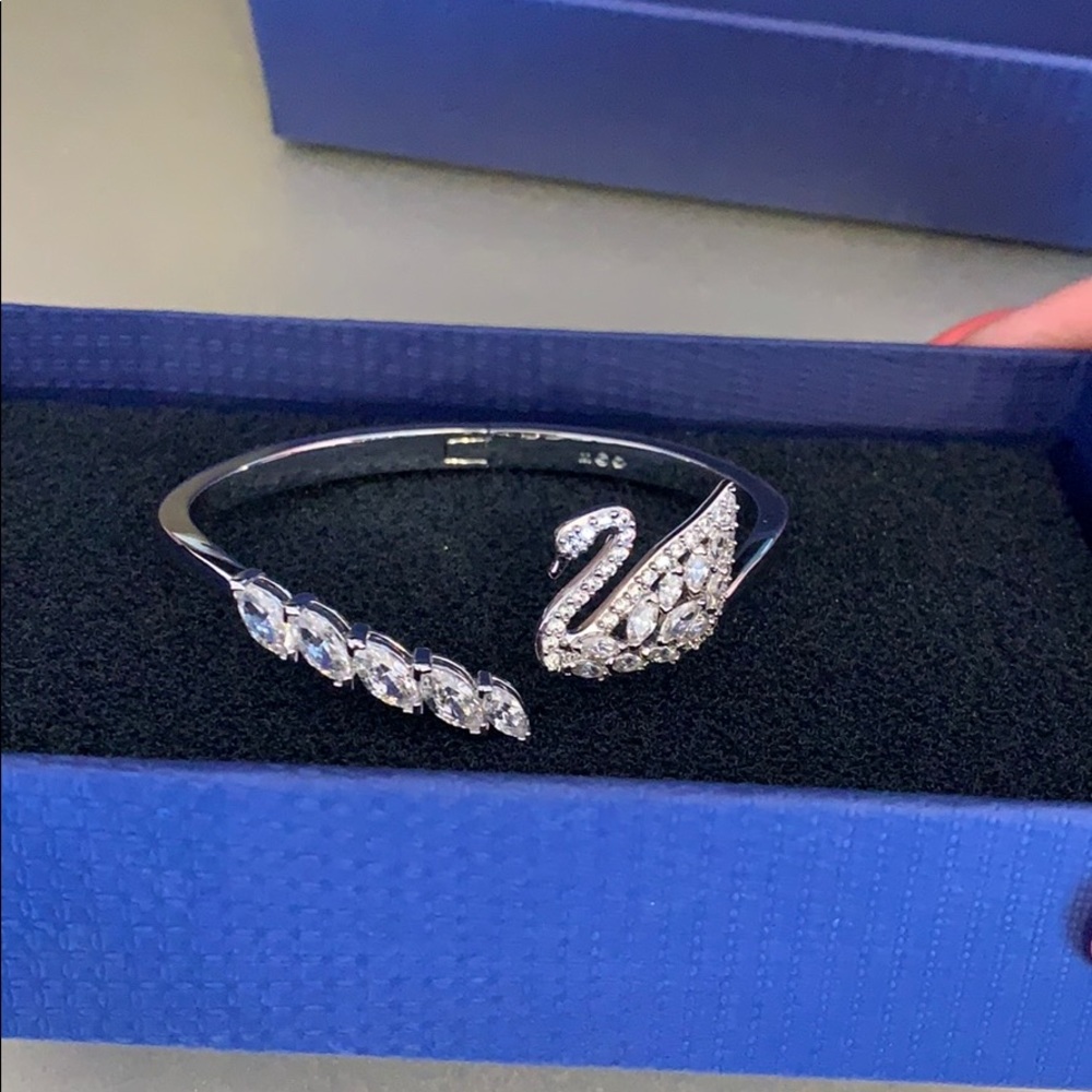 Swarovski Swan Lake Bangle